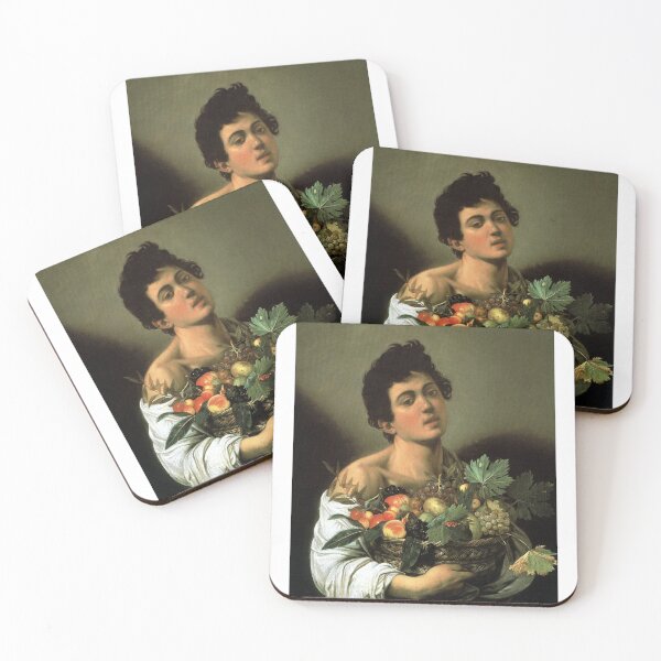 Item preview, Caravage, Boy with a Basket of Fruit designed and sold by aestheticQuo.