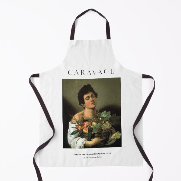 Aperçu de l'œuvre Caravage, Garçon avec un panier de fruits créée et vendue par aestheticQuo.