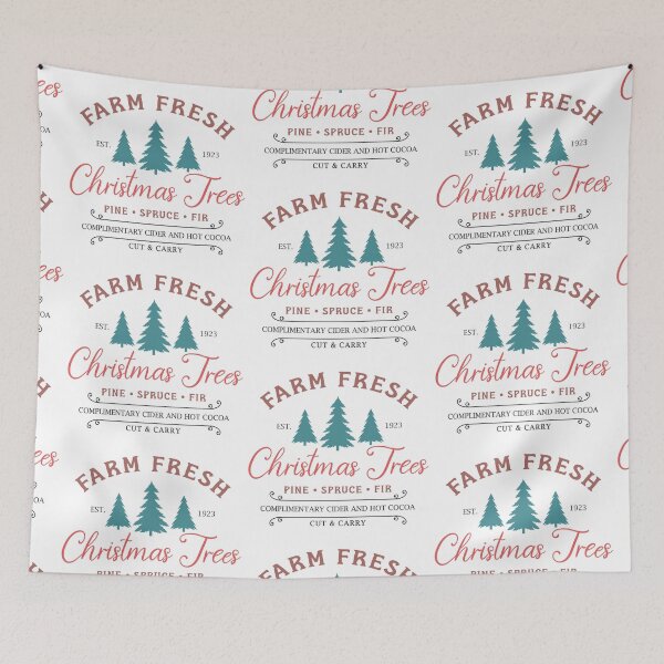 Item preview, Farm Fresh Christmas Trees Design designed and sold by Susan-Marie220.