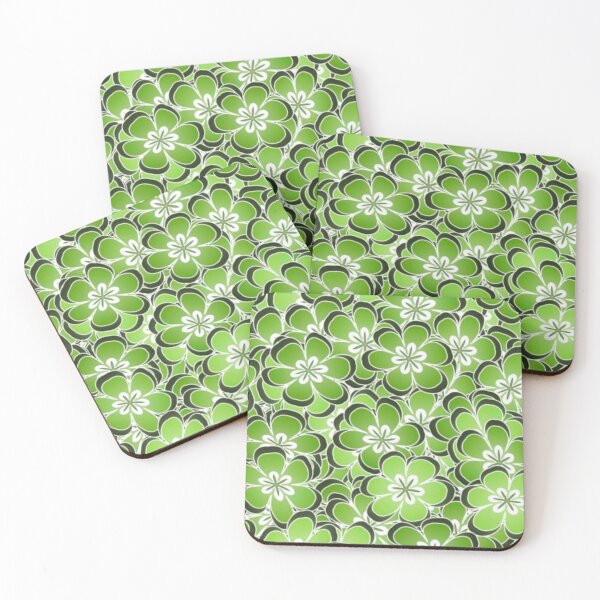 Item preview, Beautiful green flowers designed and sold by Nunaprettyshop.