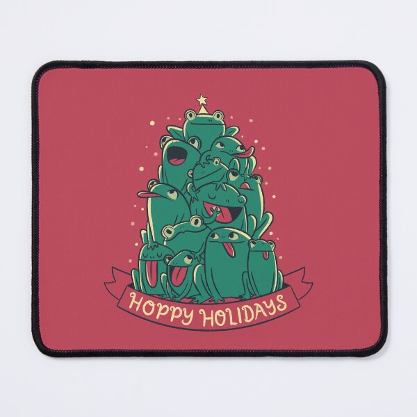 Item preview, Hoppy Holidays - Funny Frog Christmas Tree designed and sold by abowersock.