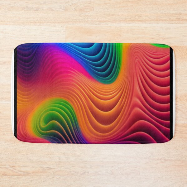 Item preview,  ABSTRACT COLORFUL WAVE PATTERN designed and sold by upbay.