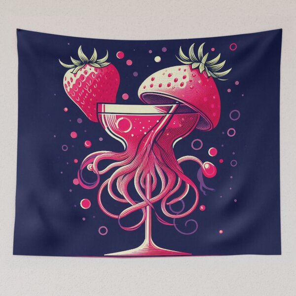 Item preview, Jellyfish Strawberry Daiquiri designed and sold by ComputerContent.