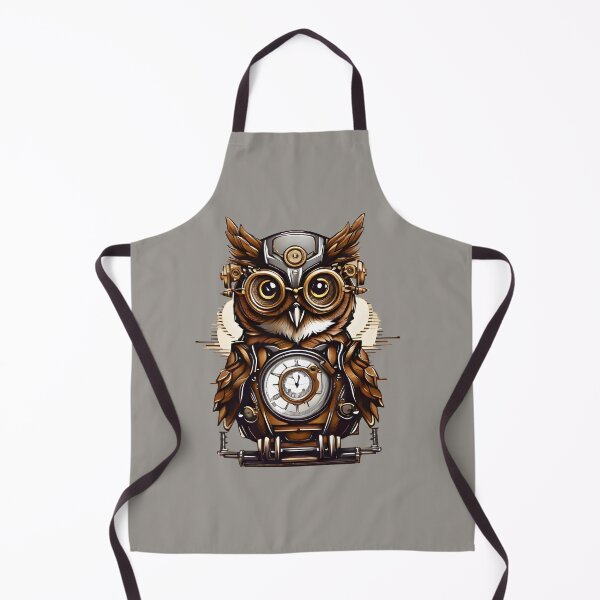 Item preview, Steampunk Owl Vintage Retro Style designed and sold by MusesWhispers.