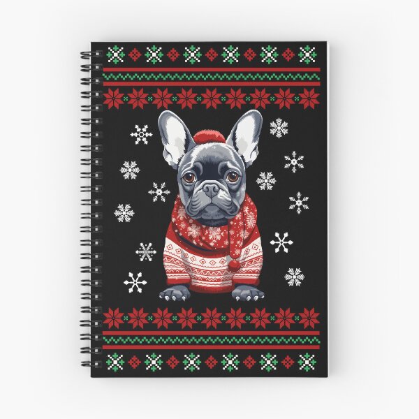 Item preview, Winter Wonderland Frenchie Ugly Sweater designed and sold by Johnelh.