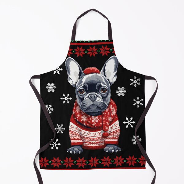 Item preview, Winter Wonderland Frenchie Ugly Sweater designed and sold by Johnelh.