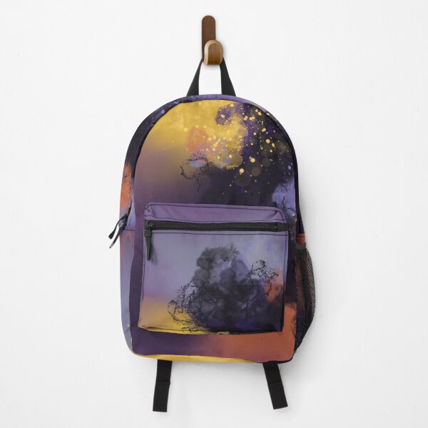 Item preview, Hysteria - Purple Yellow Orange Burnt Sienna Abstract designed and sold by Joey Santiago.
