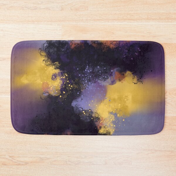 Item preview, Hysteria - Purple Yellow Orange Burnt Sienna Abstract designed and sold by Joey Santiago.
