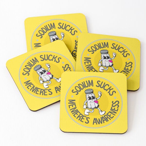 Item preview, Sodium Sucks - Meniere's Disease Awareness designed and sold by Picket Club.