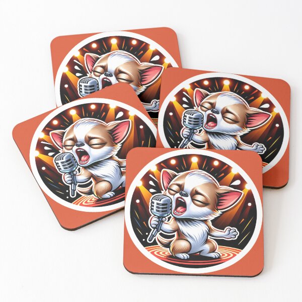 Item preview, Singing Chihuahua Star designed and sold by ZooStickerss.