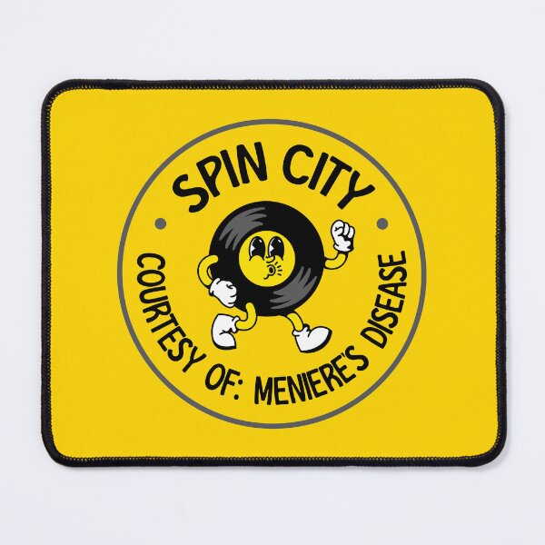 Item preview, Spin City - Meniere's Disease Awareness designed and sold by Picket Club.