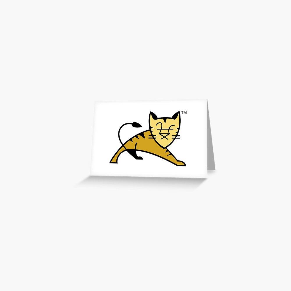 Apache Tomcat Greeting Card