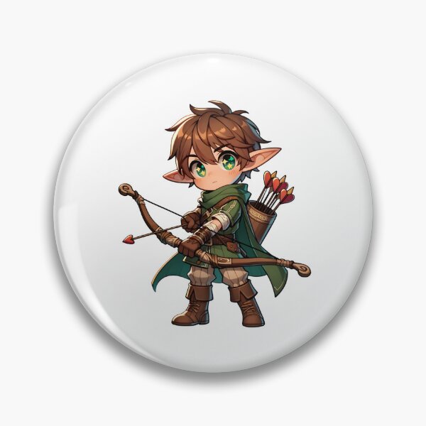 Item preview, Elven Archer Ready for Adventure designed and sold by UmbrellaStudio1.