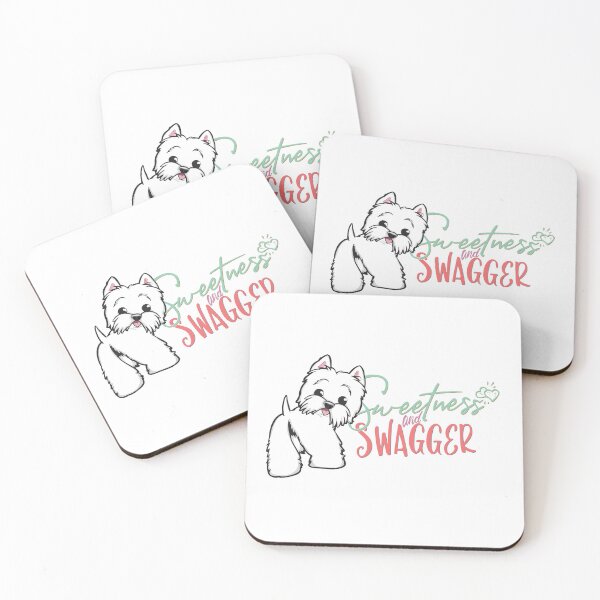 Item preview, Westies are sweetness and swagger designed and sold by WarmAndWestie.