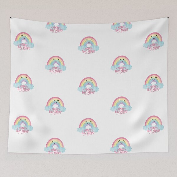Item preview, Motivation Rainbow Make the Move designed and sold by WildBeauty.