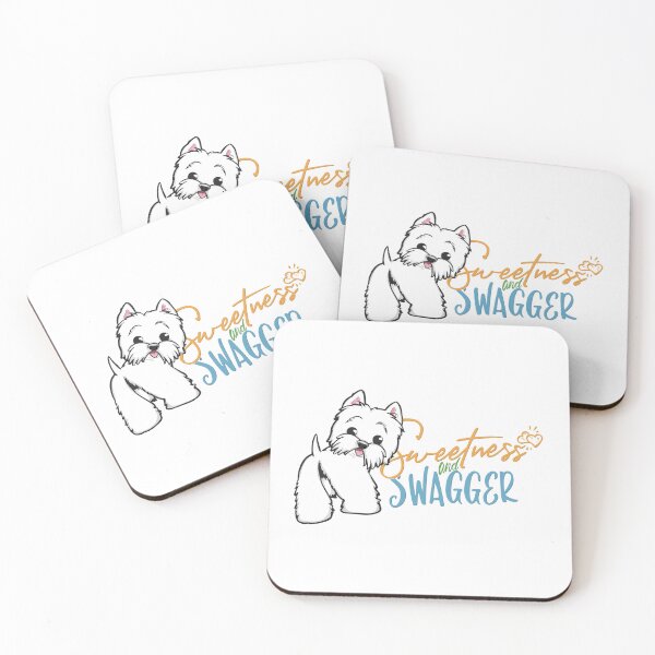 Item preview, Westies are sweetness and swagger designed and sold by WarmAndWestie.