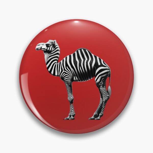 Artikelvorschau, Zebragestreiftes Kamel entworfen und verkauft von Matt's Artificial Nature.