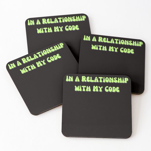 Item preview, In a Relationship with My Code designed and sold by ladylalitafanta.