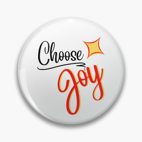 Item preview, Choose Joy Fun Retro Design designed and sold by caFUNated.
