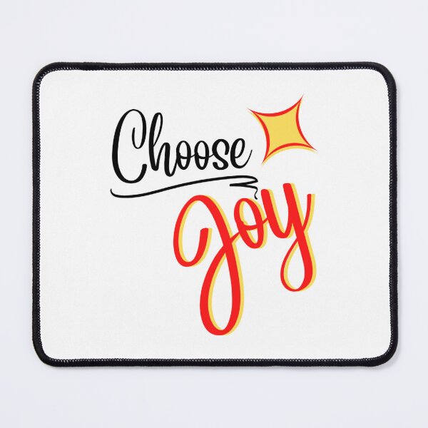 Item preview, Choose Joy Fun Retro Design designed and sold by caFUNated.