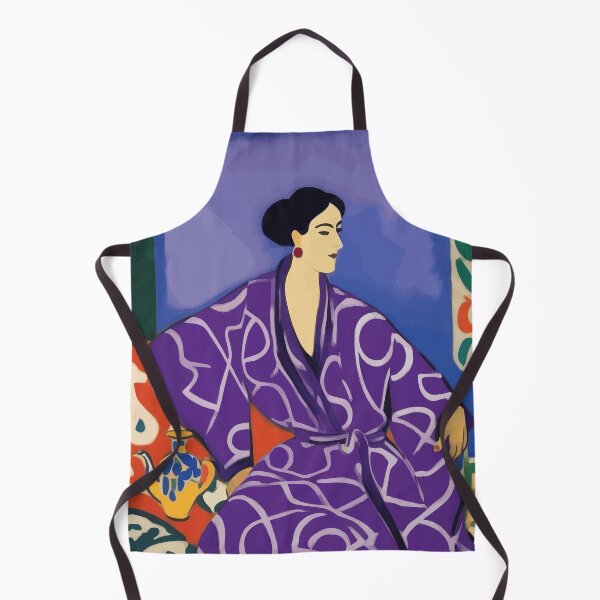 Item preview, Woman in a Purple Robe After Matisse designed and sold by Vicky Brago-Mitchell®.