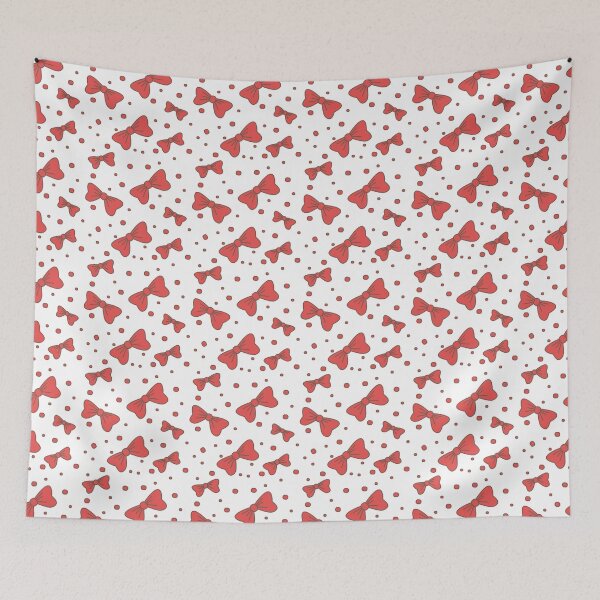 Item preview, Adorable children's pattern with a red bow. designed and sold by My-fake-places.