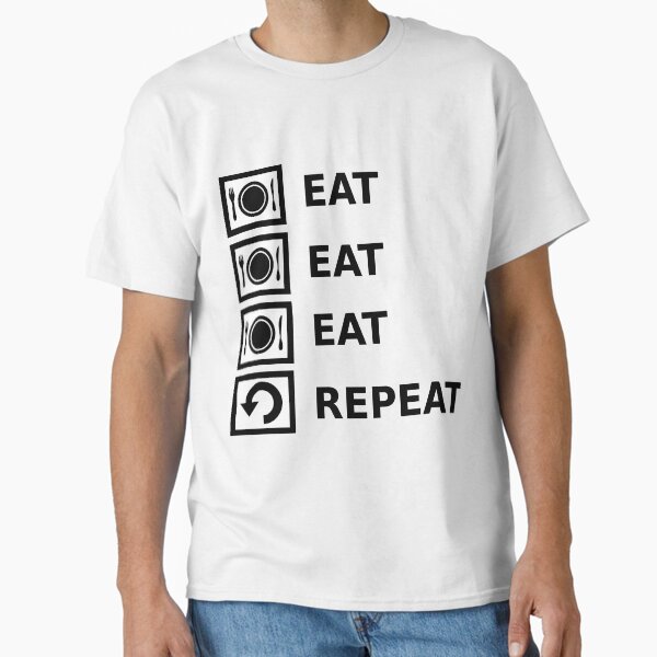 Item preview, Eat Eat Eat Sleep Repeat designed and sold by sweetsixty.
