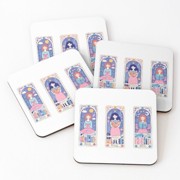 Item preview, Bookish Tarot Cards, The Reader, Colorful designed and sold by Teal-Sundaze.