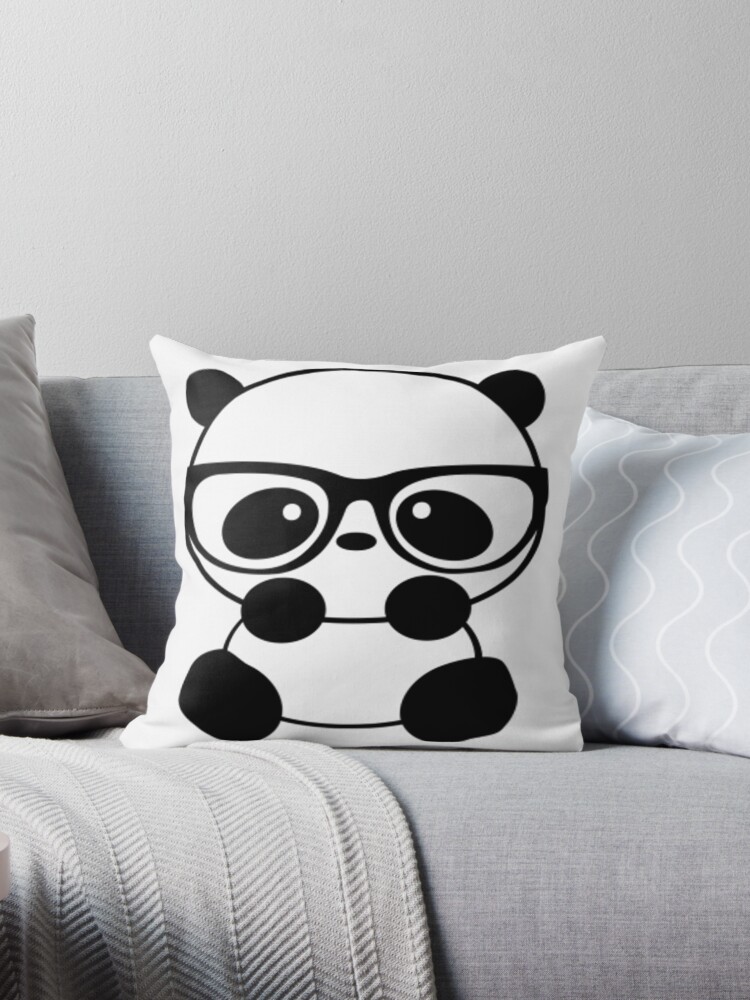 cute panda pillow