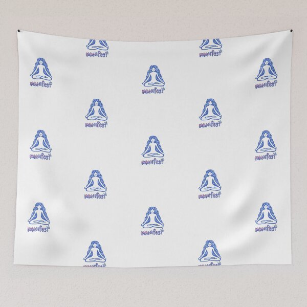 Item preview, Motivation Manifest in Blue Pink Stars designed and sold by WildBeauty.