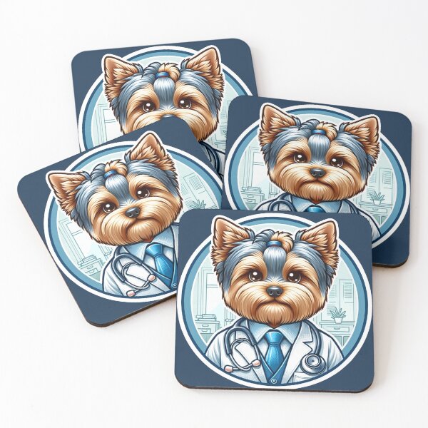 Artikelvorschau, Doktor Yorkie Heiler entworfen und verkauft von ZooStickerss.