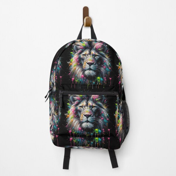 Item preview, Luminous Lion: Striking Contrasts on Transparent Background designed and sold by LIAMRIVIERART.