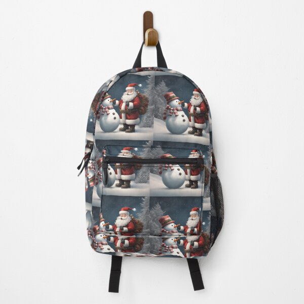 Item preview, Santa Claus with snowman designed and sold by Veremis.
