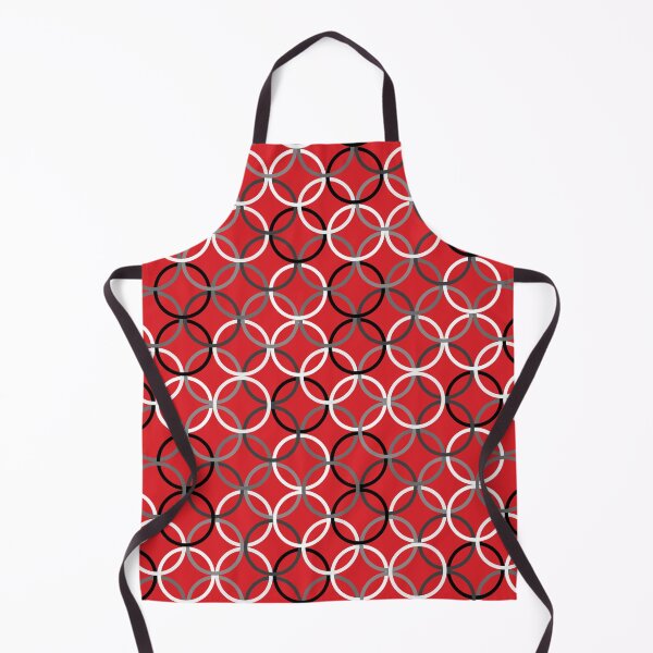 Item preview, Black and White Circlets Red designed and sold by Bellewood222.