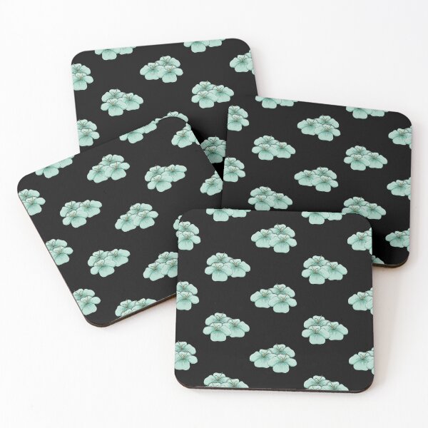 Item preview, Cartoon Mint Floral (Pattern) designed and sold by MadeByGeeClowes.