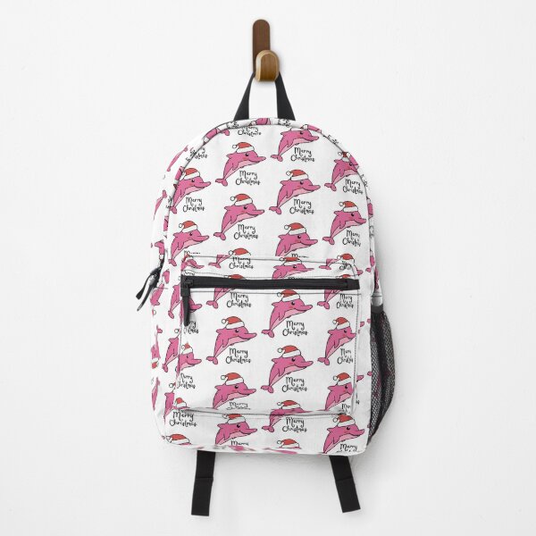 Item preview, river pink dolphin river xmas designed and sold by The Knick Knack Nook.