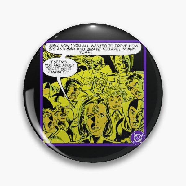 Item preview, D.C. Comics Random Moment #32 - Purple Border - Big, Bad, & Brave designed and sold by MindScream461.