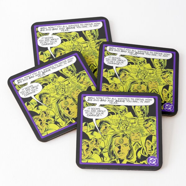 Item preview, D.C. Comics Random Moment #32 - Purple Border - Big, Bad, & Brave designed and sold by MindScream461.