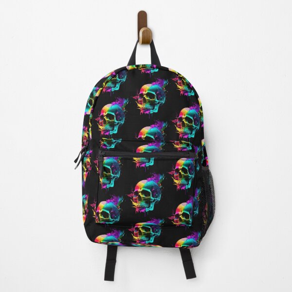 Item preview, Colorful Skull Artwork designed and sold by Ink-Elegance.