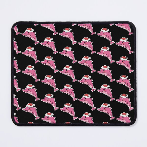Item preview, river pink dolphin christmas designed and sold by The  Knick Knack Nook.