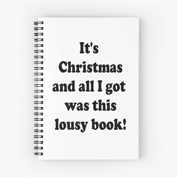 Item preview, Lousy Christmas Book designed and sold by RocketSur950.