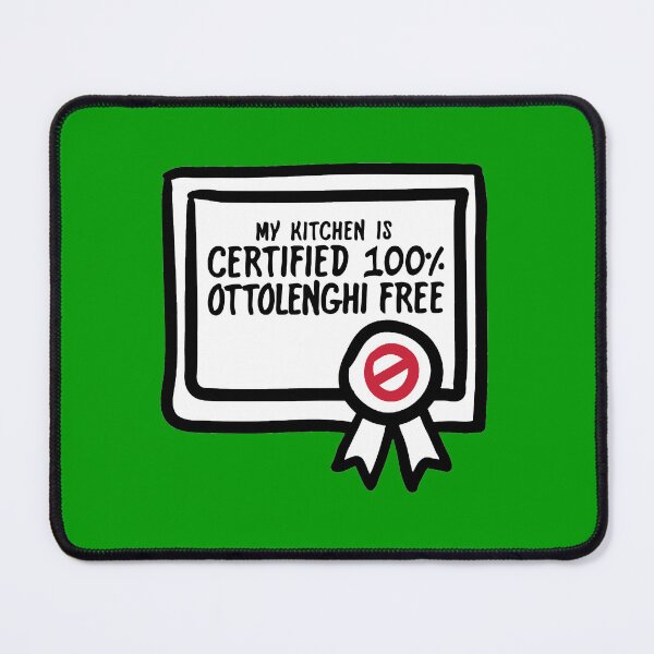 Item preview, Certified Ottolenghi Free designed and sold by Peter Fyfe's Squalid Little Merch Shop.