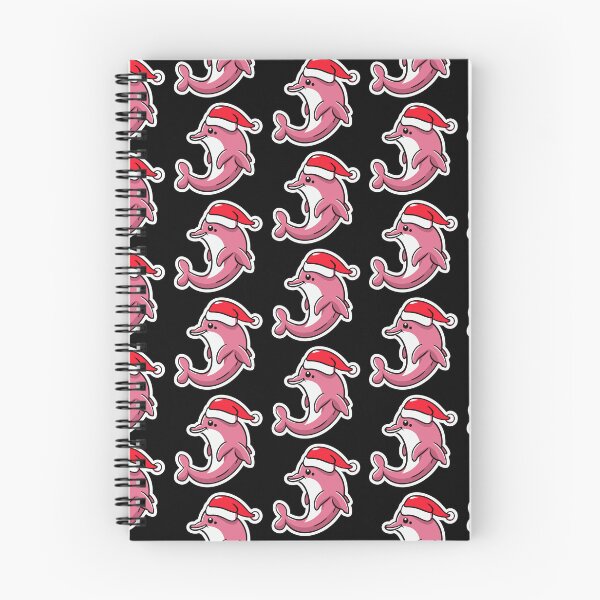 Item preview, river pink dolphin christmas designed and sold by The  Knick Knack Nook.