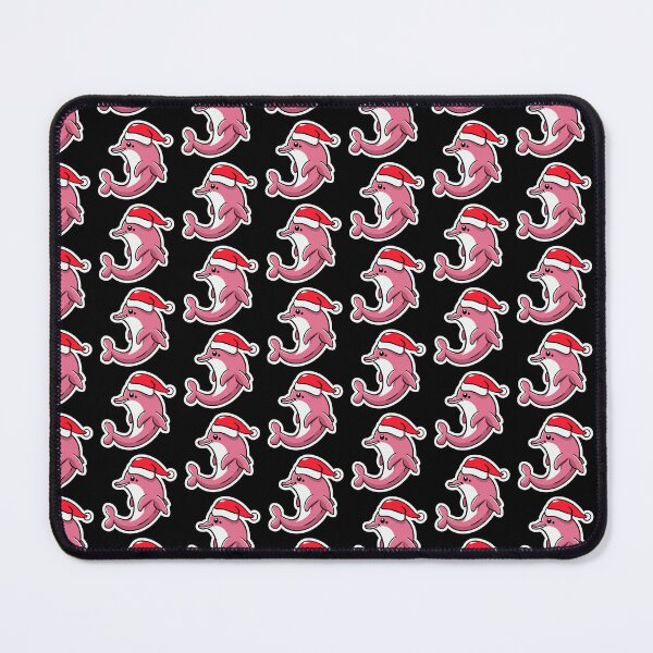 Item preview, river pink dolphin christmas designed and sold by The  Knick Knack Nook.