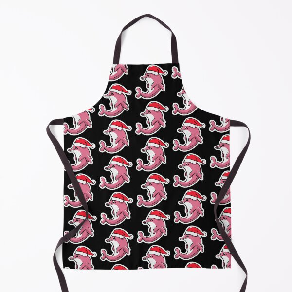 Item preview, river pink dolphin christmas designed and sold by The Knick Knack Nook.
