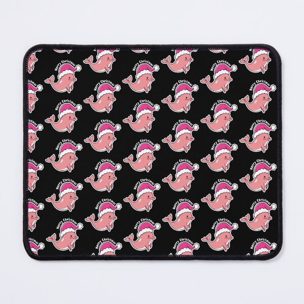 Item preview, river pink dolphin river xmas designed and sold by The  Knick Knack Nook.