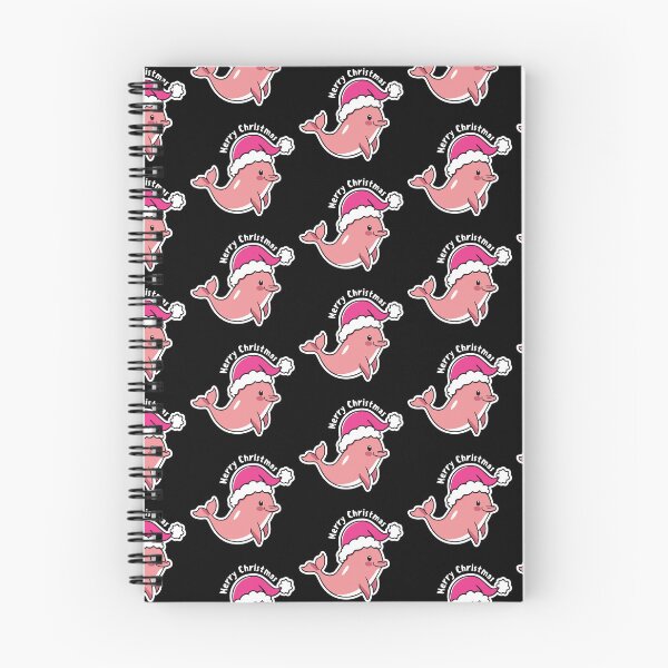 Item preview, river pink dolphin river xmas designed and sold by The  Knick Knack Nook.