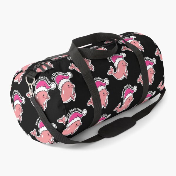 Item preview, river pink dolphin river xmas designed and sold by The  Knick Knack Nook.