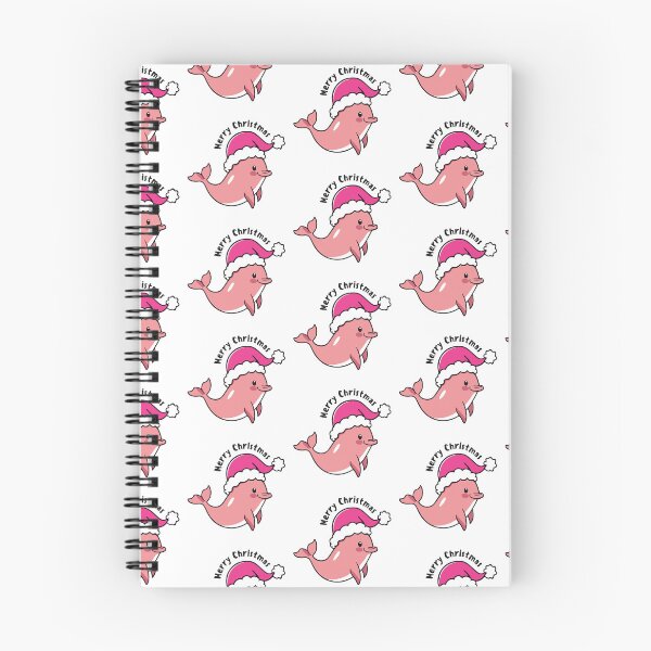 Item preview, river pink dolphin river xmas designed and sold by The  Knick Knack Nook.