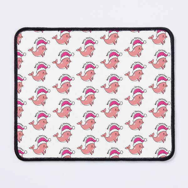 Item preview, river pink dolphin river xmas designed and sold by The  Knick Knack Nook.